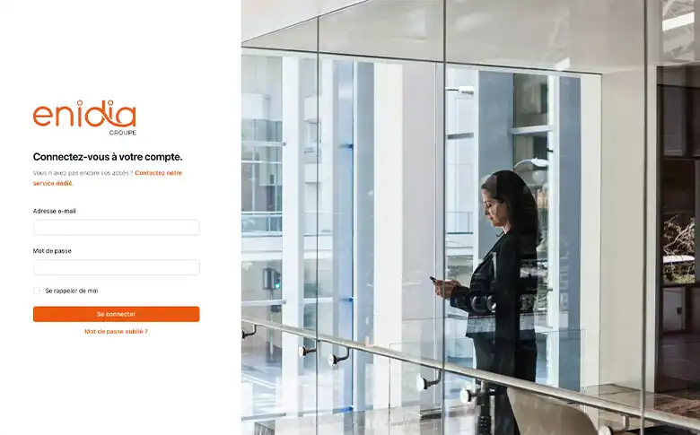 Application de gestion de portage salarial pour Enidia Groupe - image de galerie