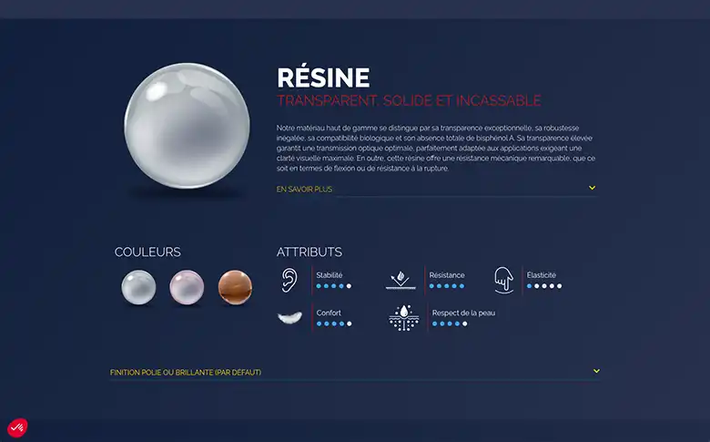 Site internet Earow dédiée aux audioprothésistes - image de galerie