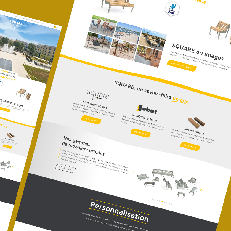 Développement technique WordPress pour Square Urbain