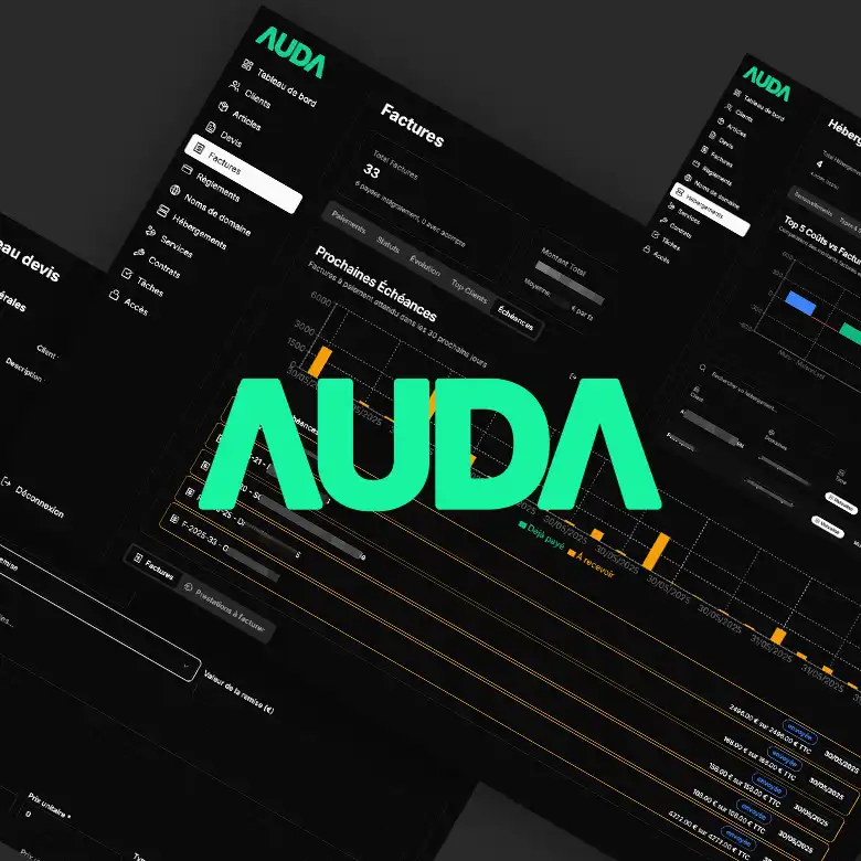 Application SaaS de gestion d&rsquo;agence web