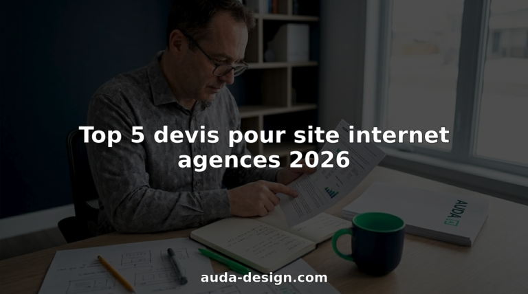 Le responsable d’agence web passe en revue les dossiers de proposition de site internet.