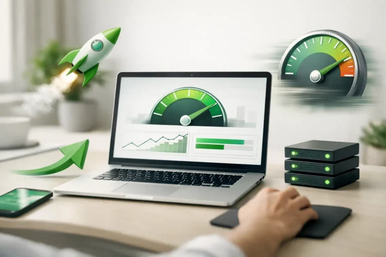 Optimisation vitesse site internet efficace