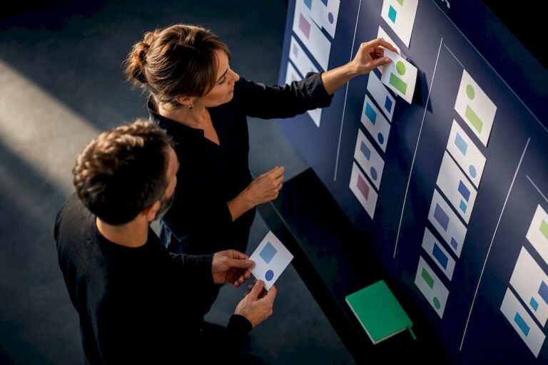 Équipe PME responsable des actions digitales