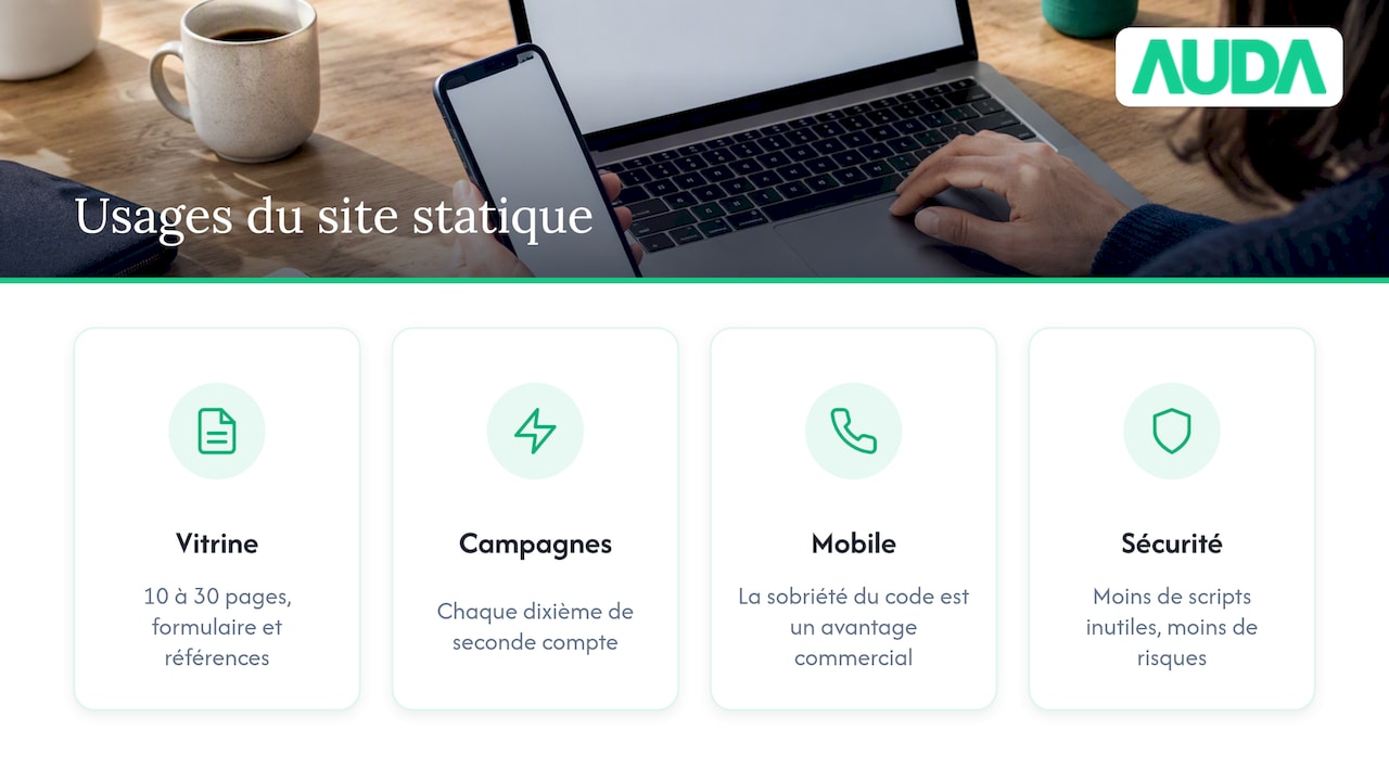 Où le statique gagne nettement — overview diagram