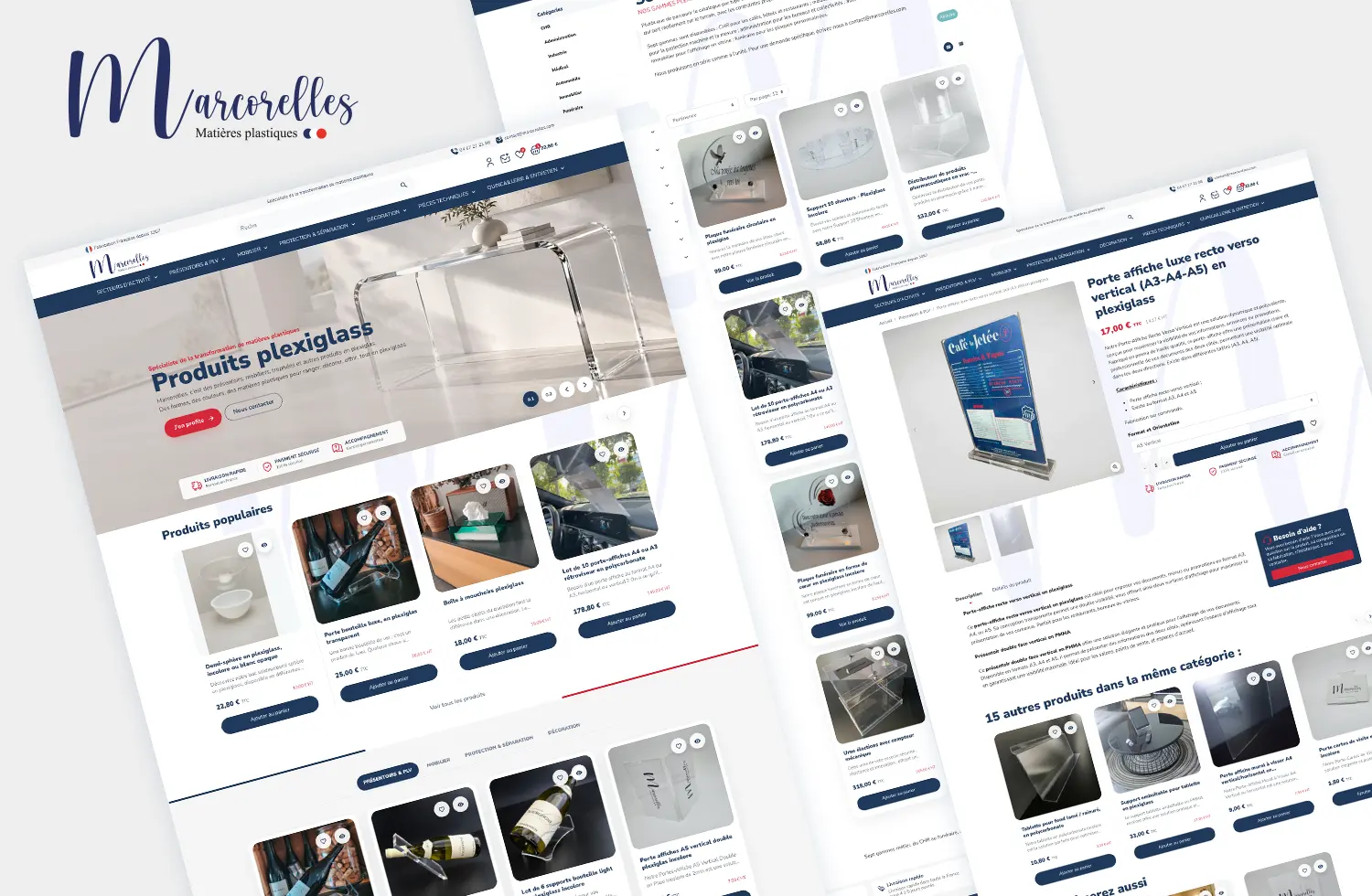 Refonte PrestaShop 8 Marcorelles Montpellier