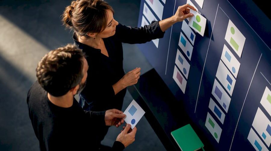 Équipe PME responsable des actions digitales