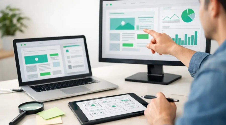 Audit UX UI site web - quoi corriger vite