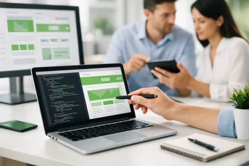 Développement web sur mesure entreprise