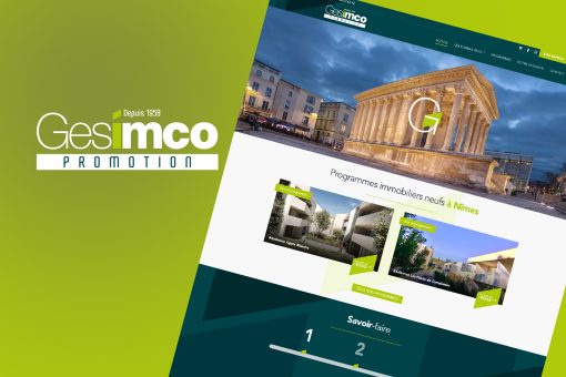 Développement du site vitrine WordPress pour Gesimco Promotion