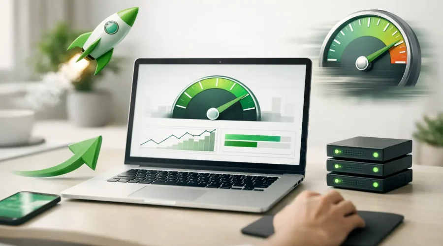 Optimisation vitesse site internet efficace