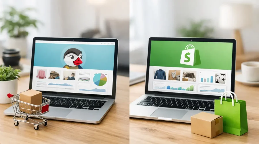 PrestaShop ou Shopify entreprise : le bon choix